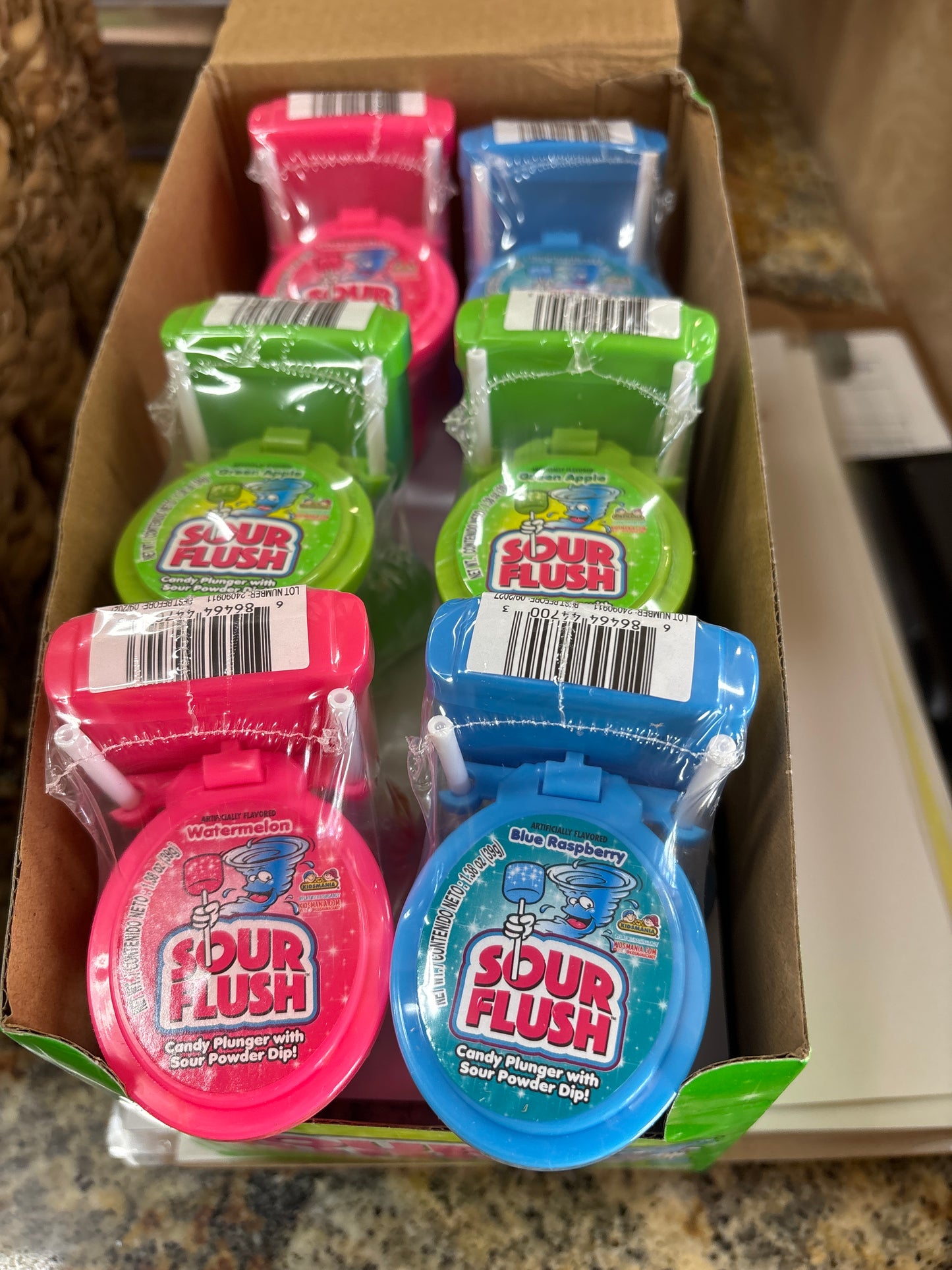 Sour flush