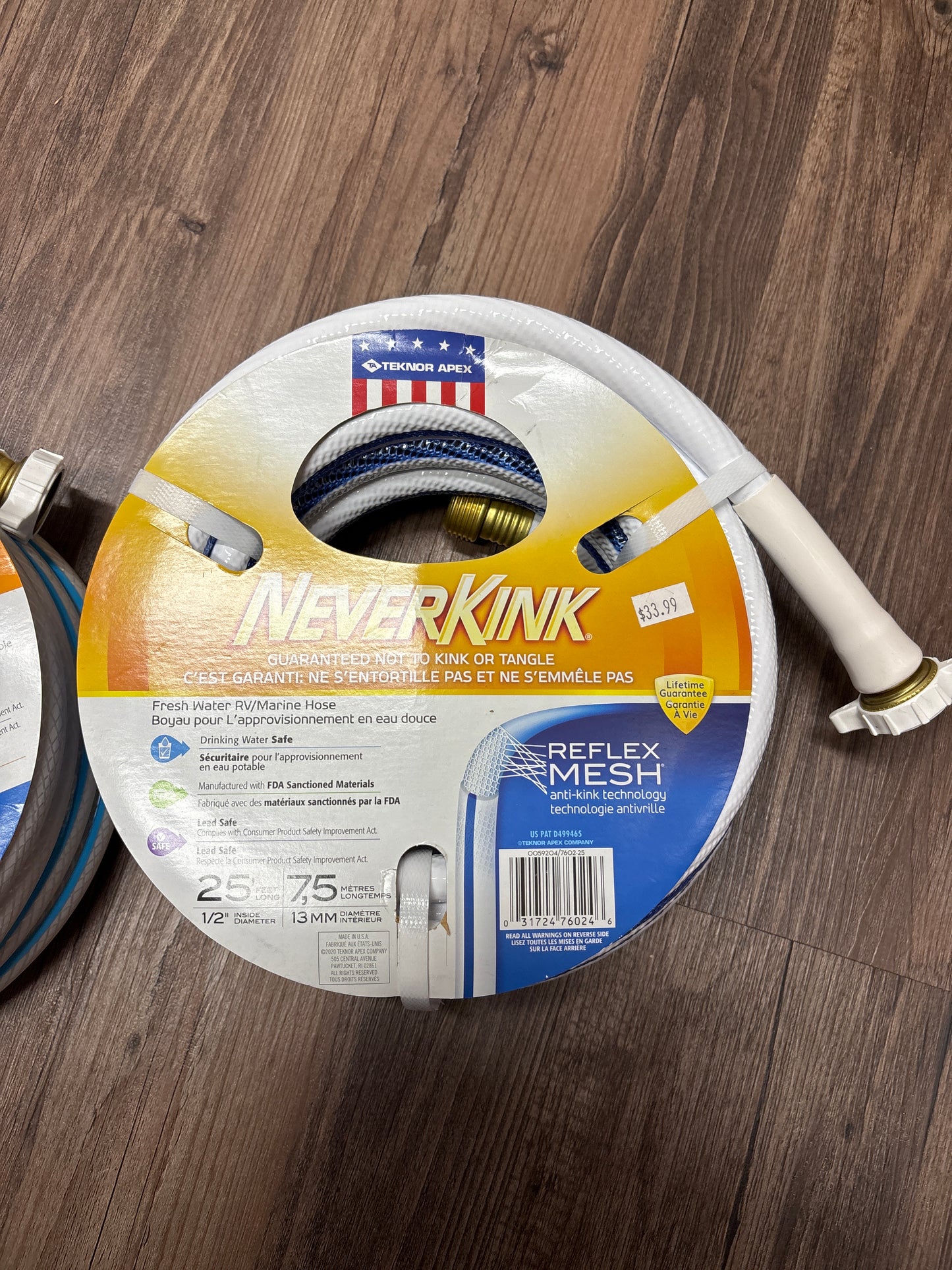Neverkink 25’ hose