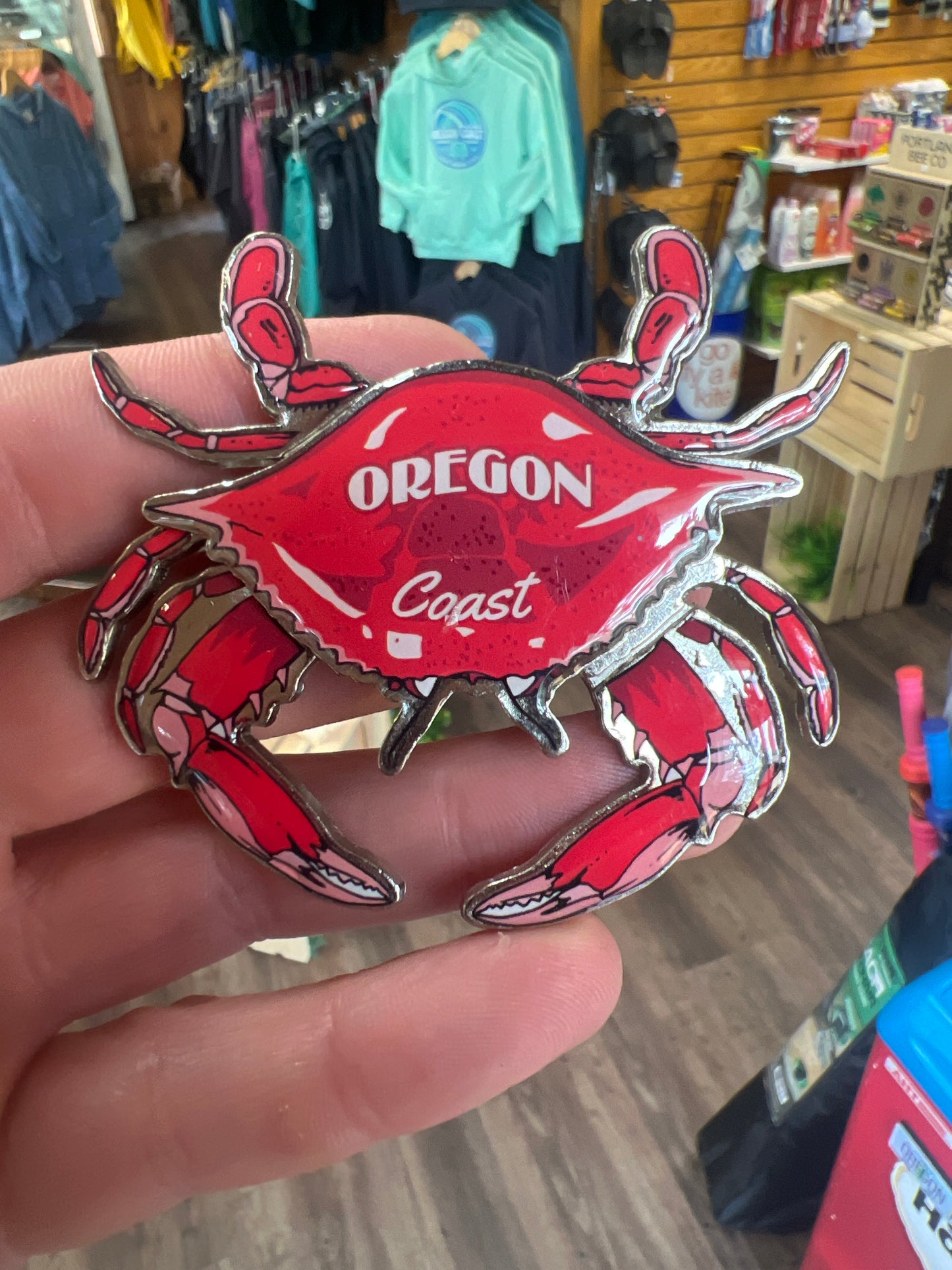 Oregon Coast Crab Magnet