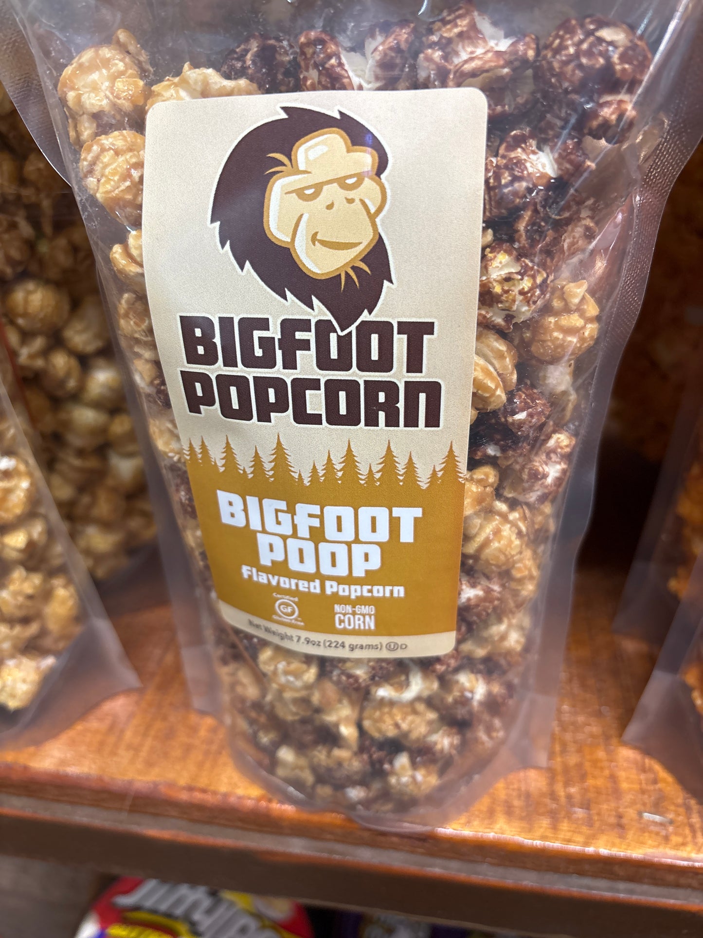 Bigfoot popcorn, Bigfoot poop