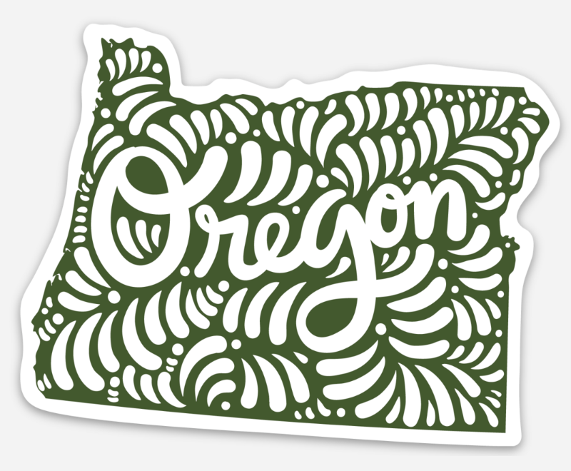 Oregon Paisleys Magnet