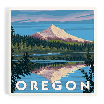 Mount Hood, Oregon Ceramic Coaster