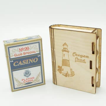 Oregon Coast Playing Card Box