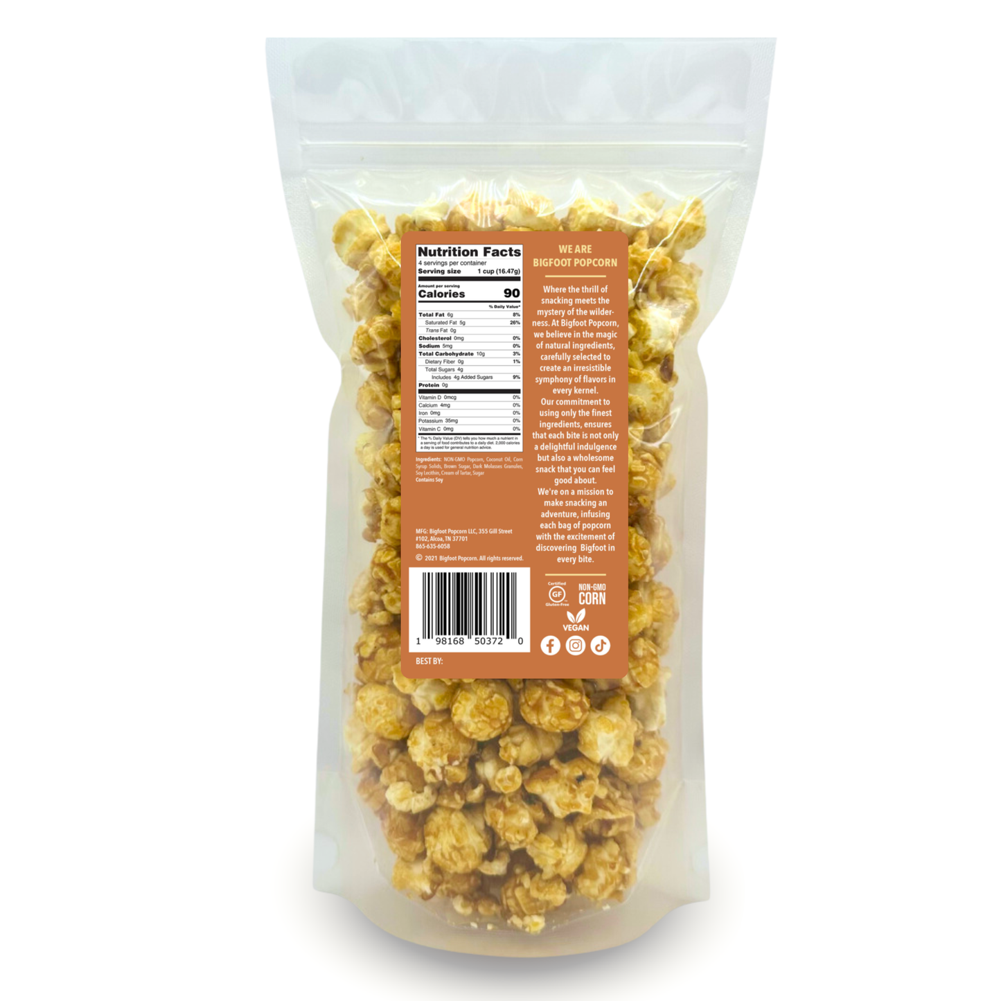 Caramel Gourmet Popcorn