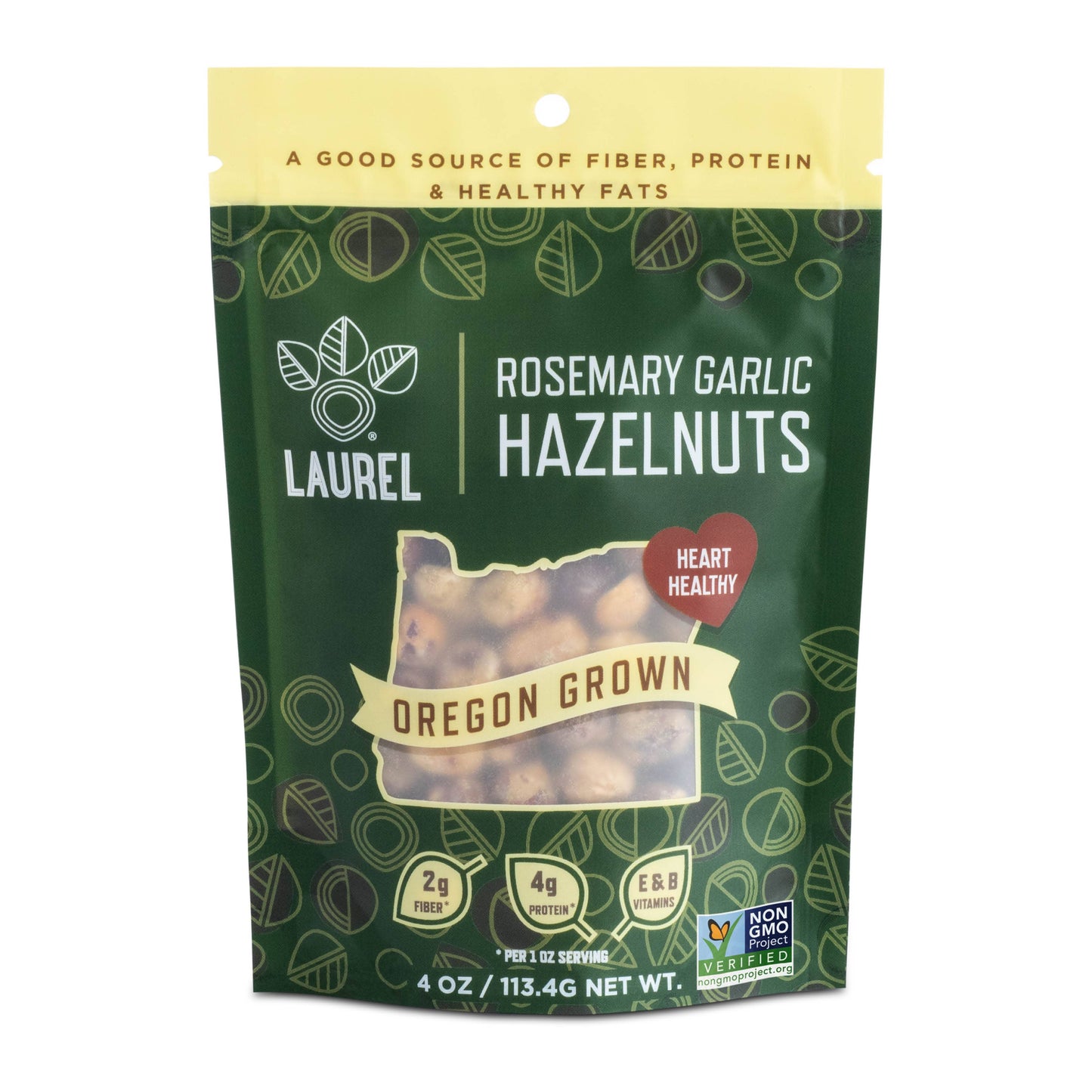 Rosemary Garlic Hazelnuts