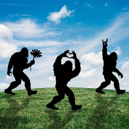 Sasquatch Yard Silhouettes