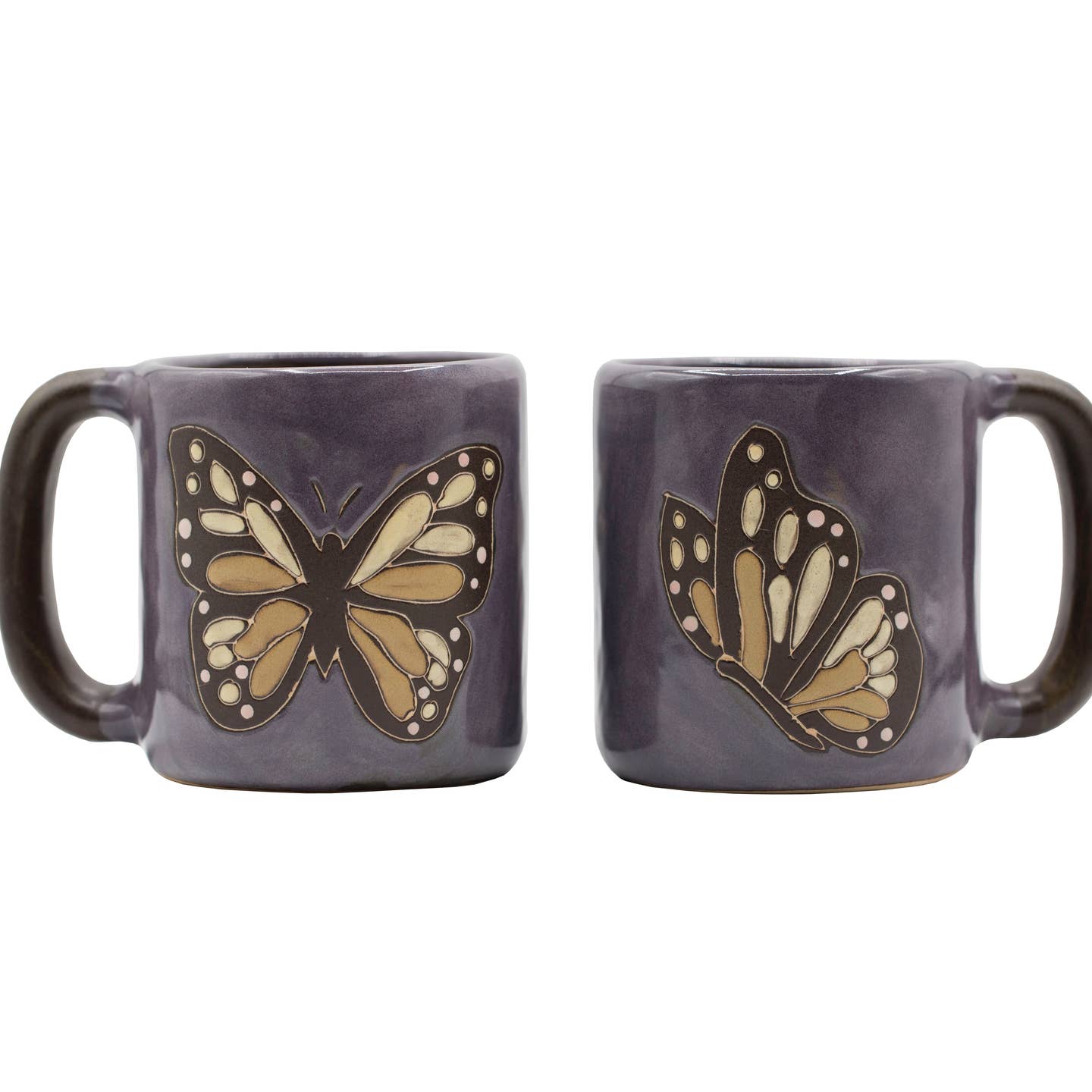 Butterfly Stone Mug