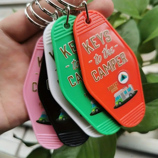 Keys to the Camper Keychain