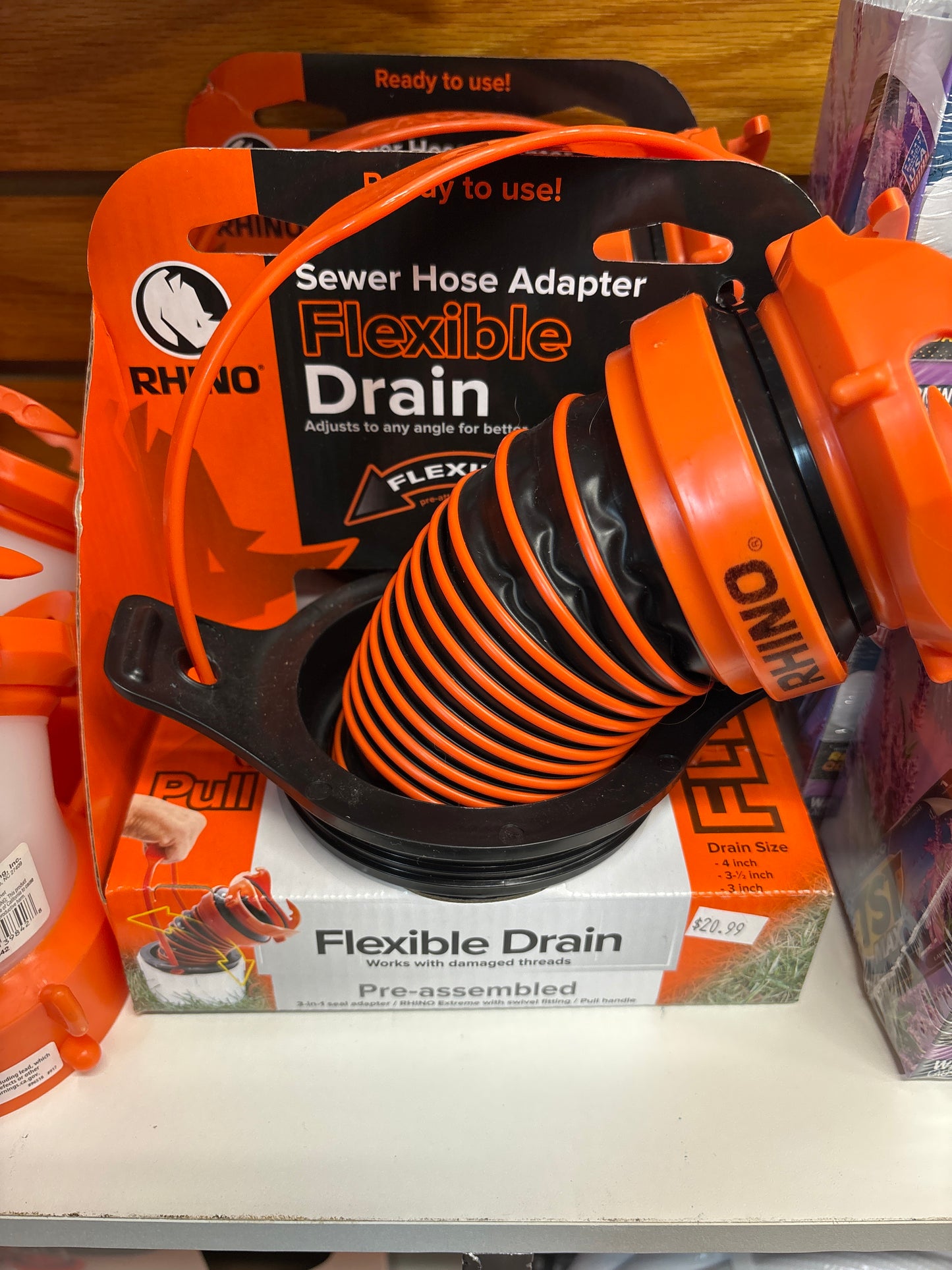 Rhino Flexible Drain