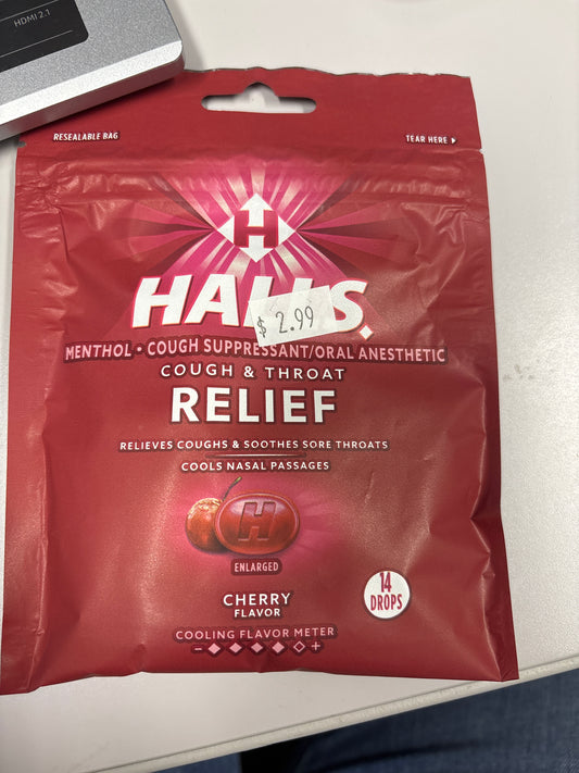 Halls cherry