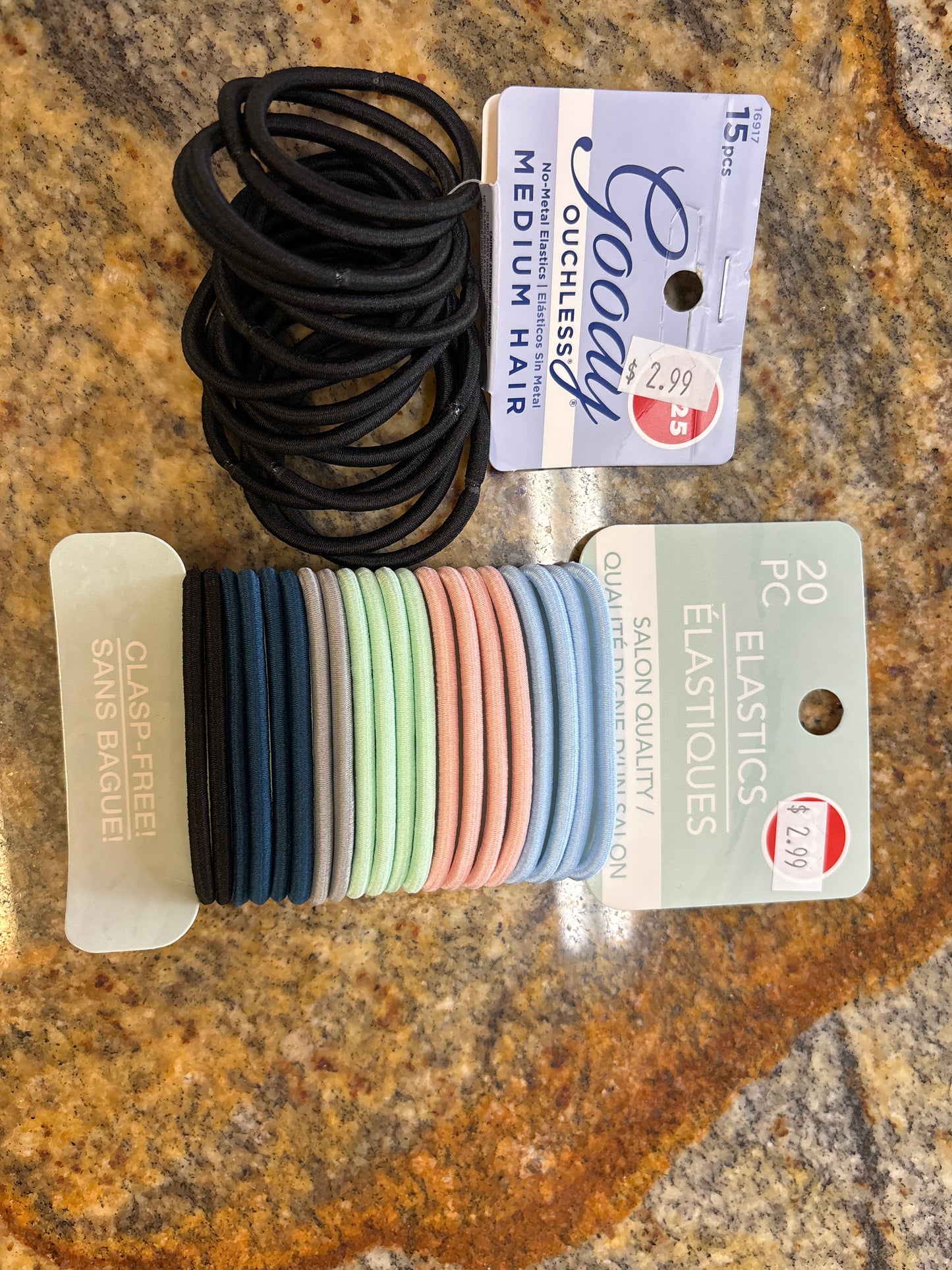 elastic hair ties
