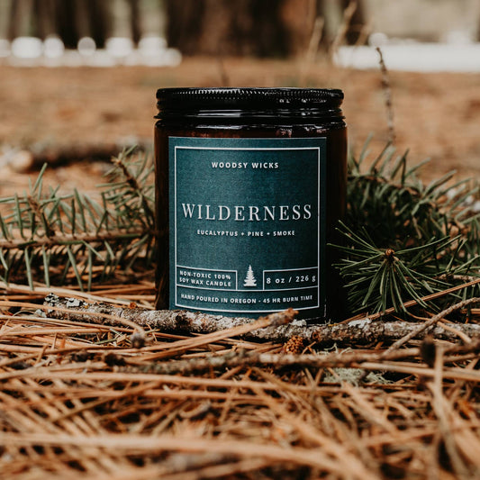 Wilderness Woodsy Wicks Candle
