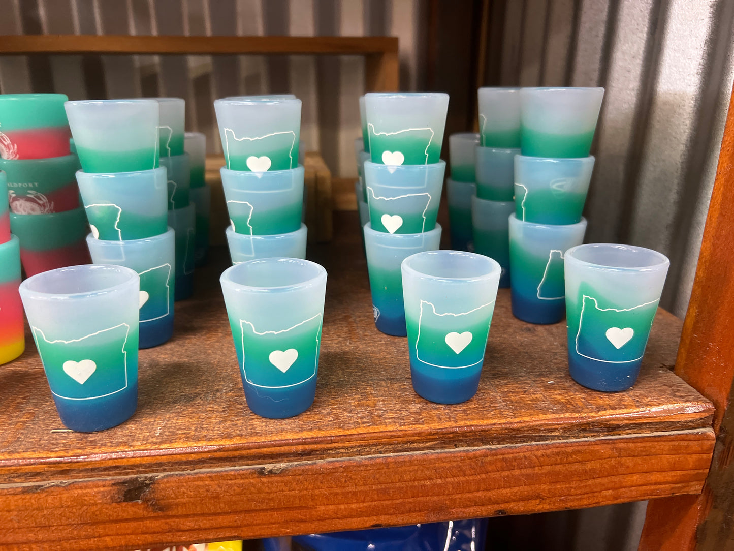 Heart Oregon Silipint Silishot Glass