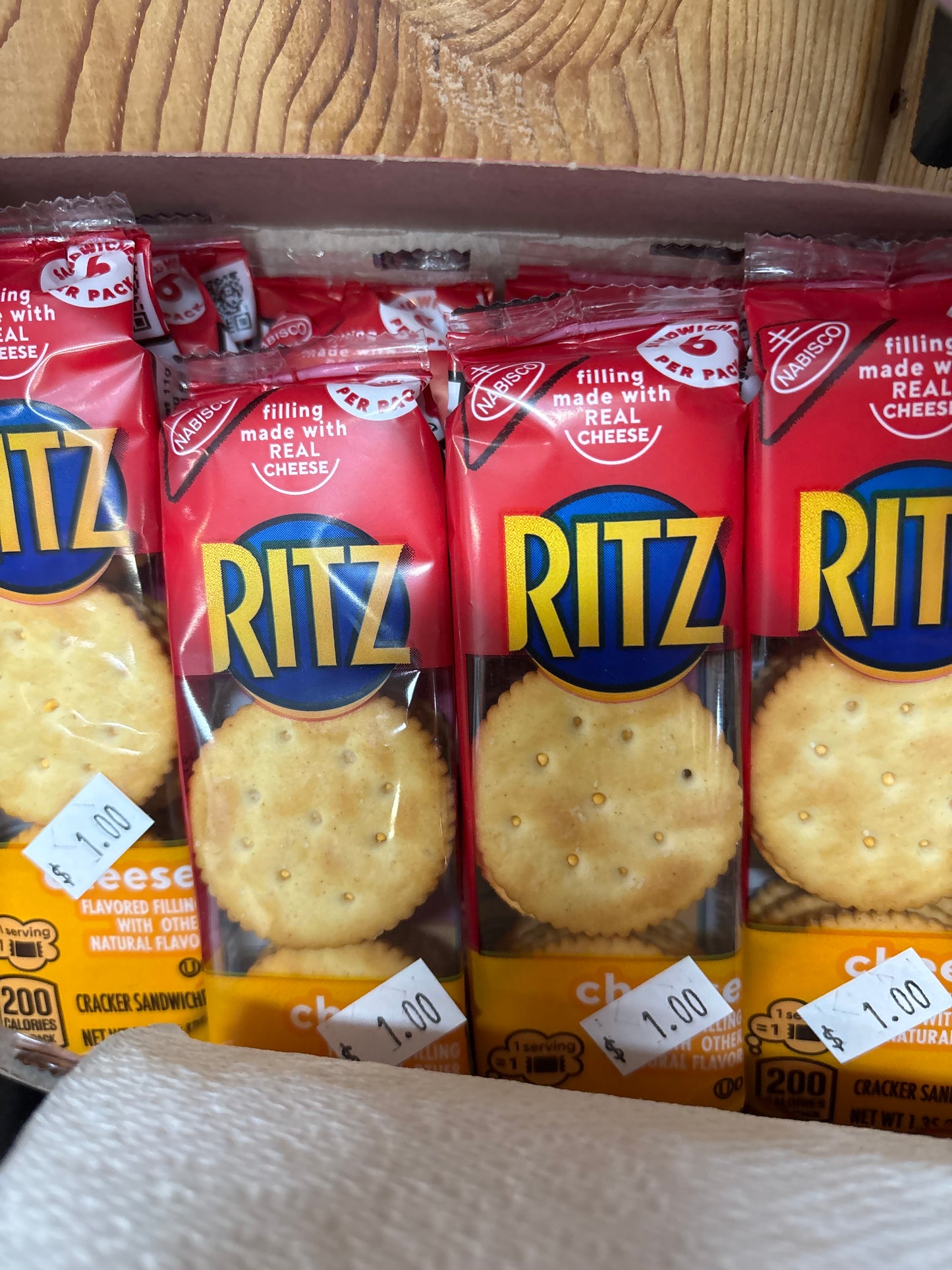 Ritz cheese
