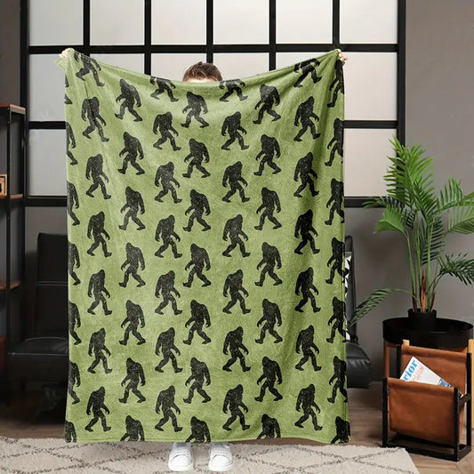 Sasquatch Silhouettes Blanket