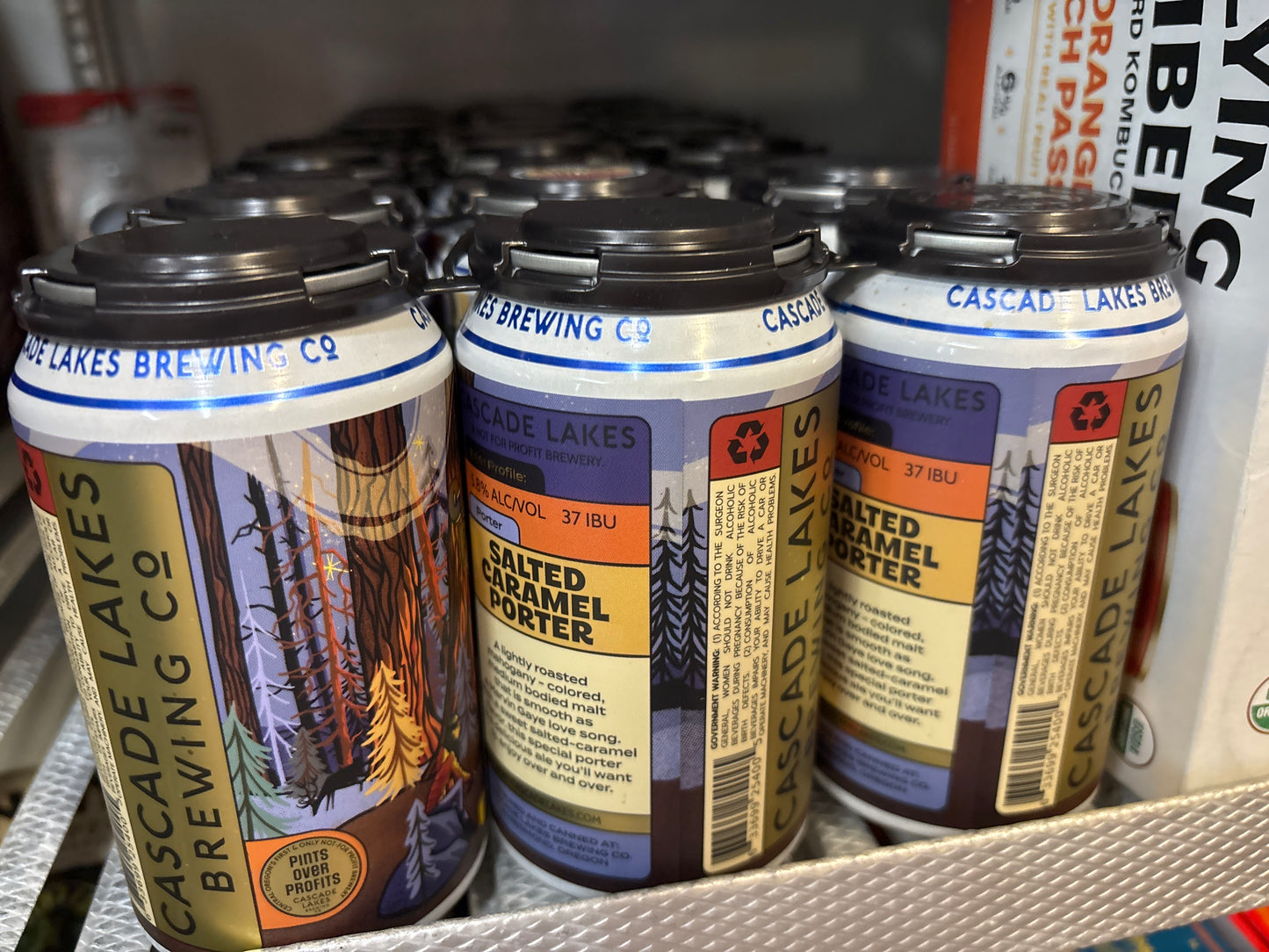 Cascade Lakes salted caramel six pack