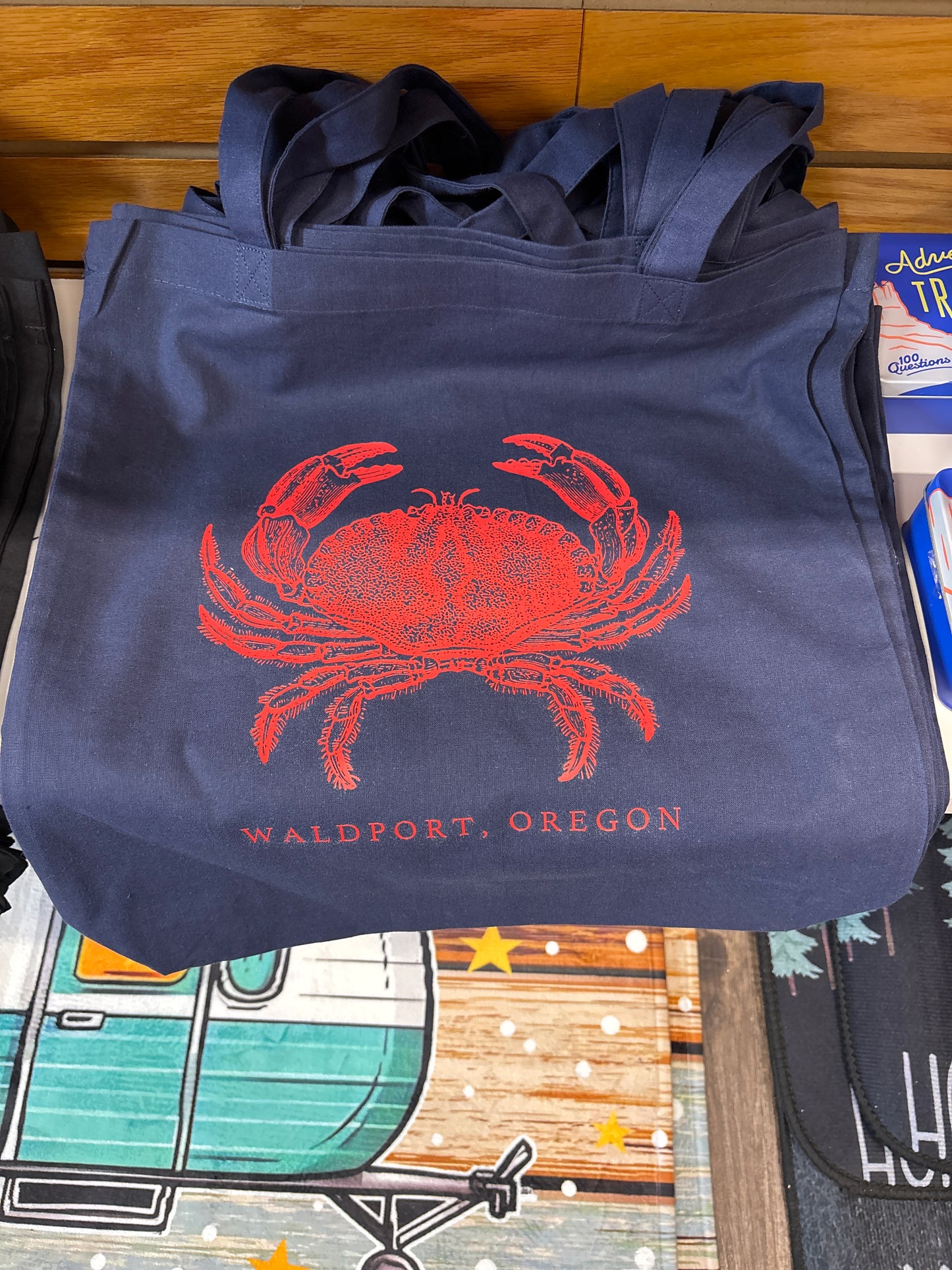 Dungeness Crab Waldport, Oregon Tote Bag