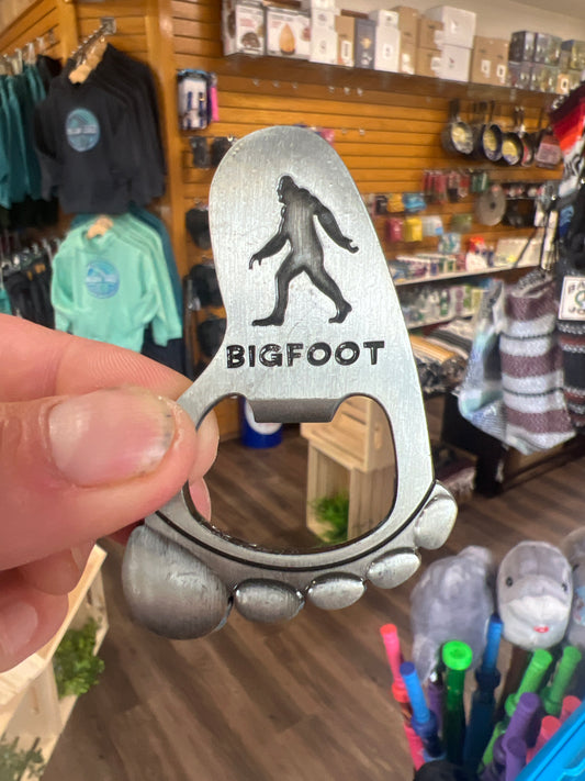 Oregon Bigfoot Bottle Opener Magnet