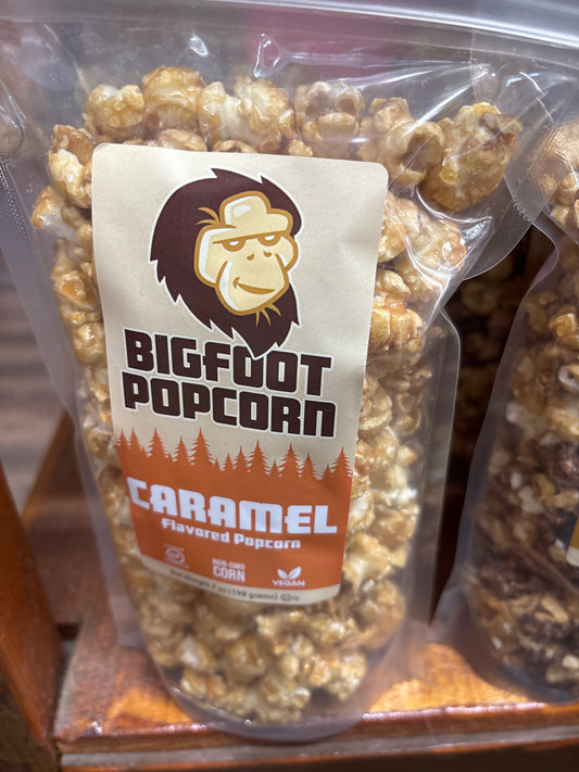 Bigfoot popcorn caramel