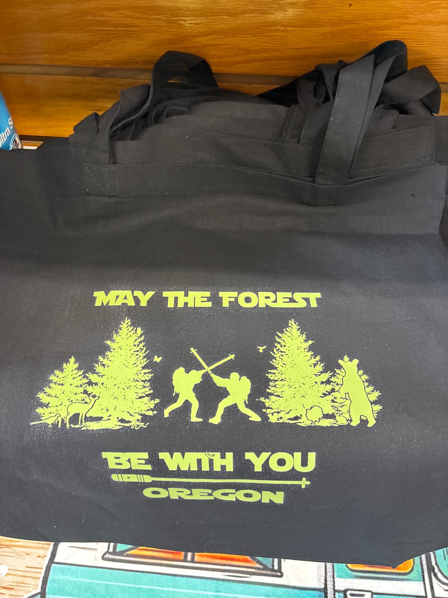May the Forest Be With You Tote Bag