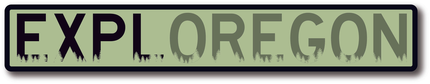 EXPLOREGON Sticker
