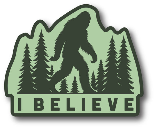 I Believe Sasquatch Sticker