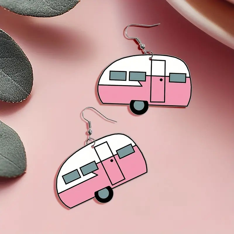 Vintage Camper Earrings