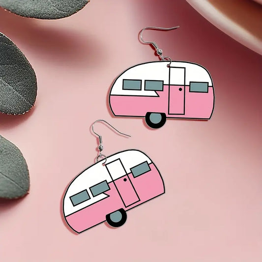 Vintage Camper Earrings