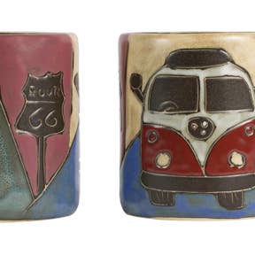 Love Bus Stone Mug