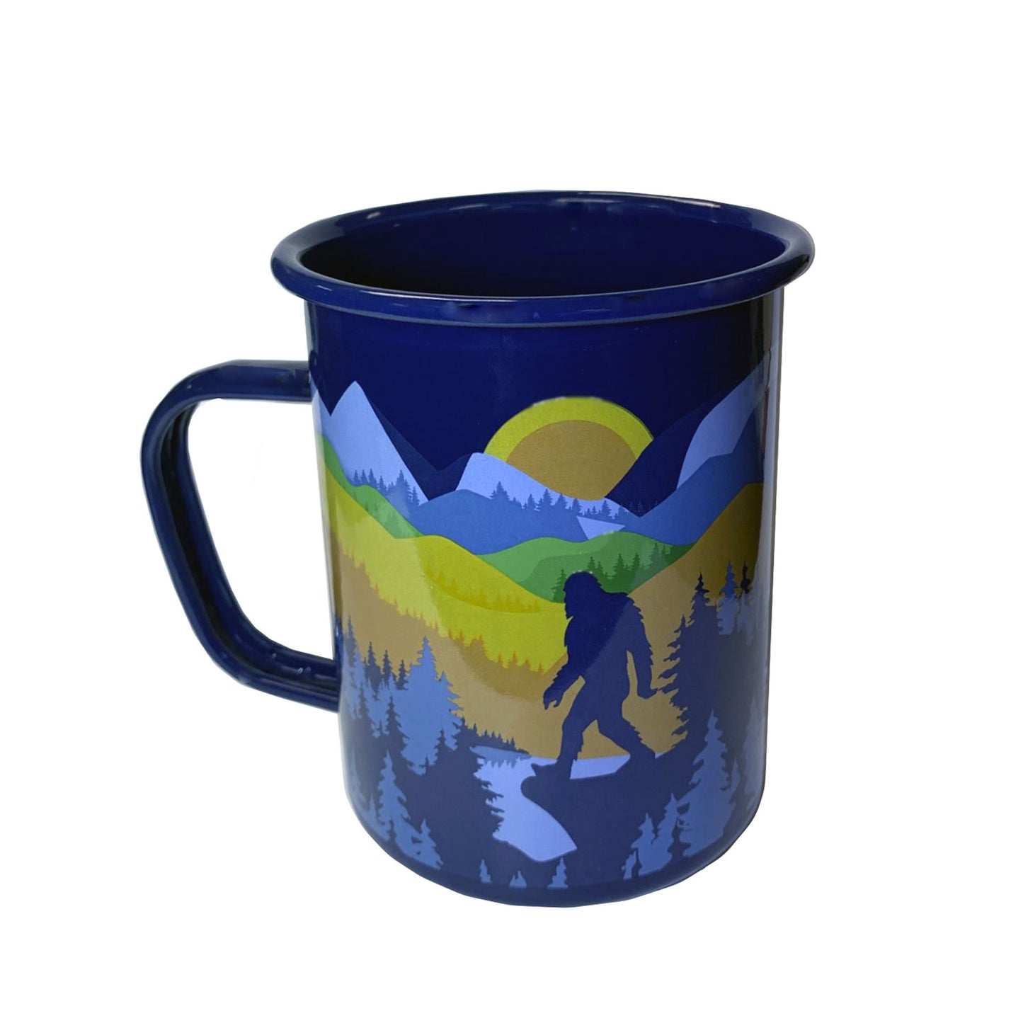 24 oz. Bigfoot Enamel Mug