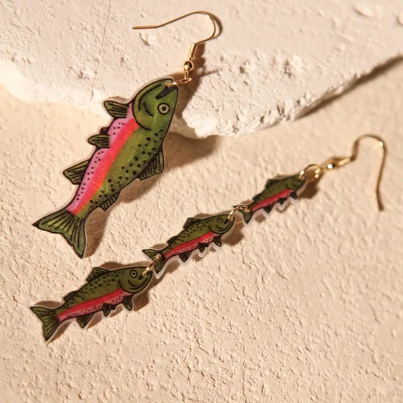 Trout Earrings