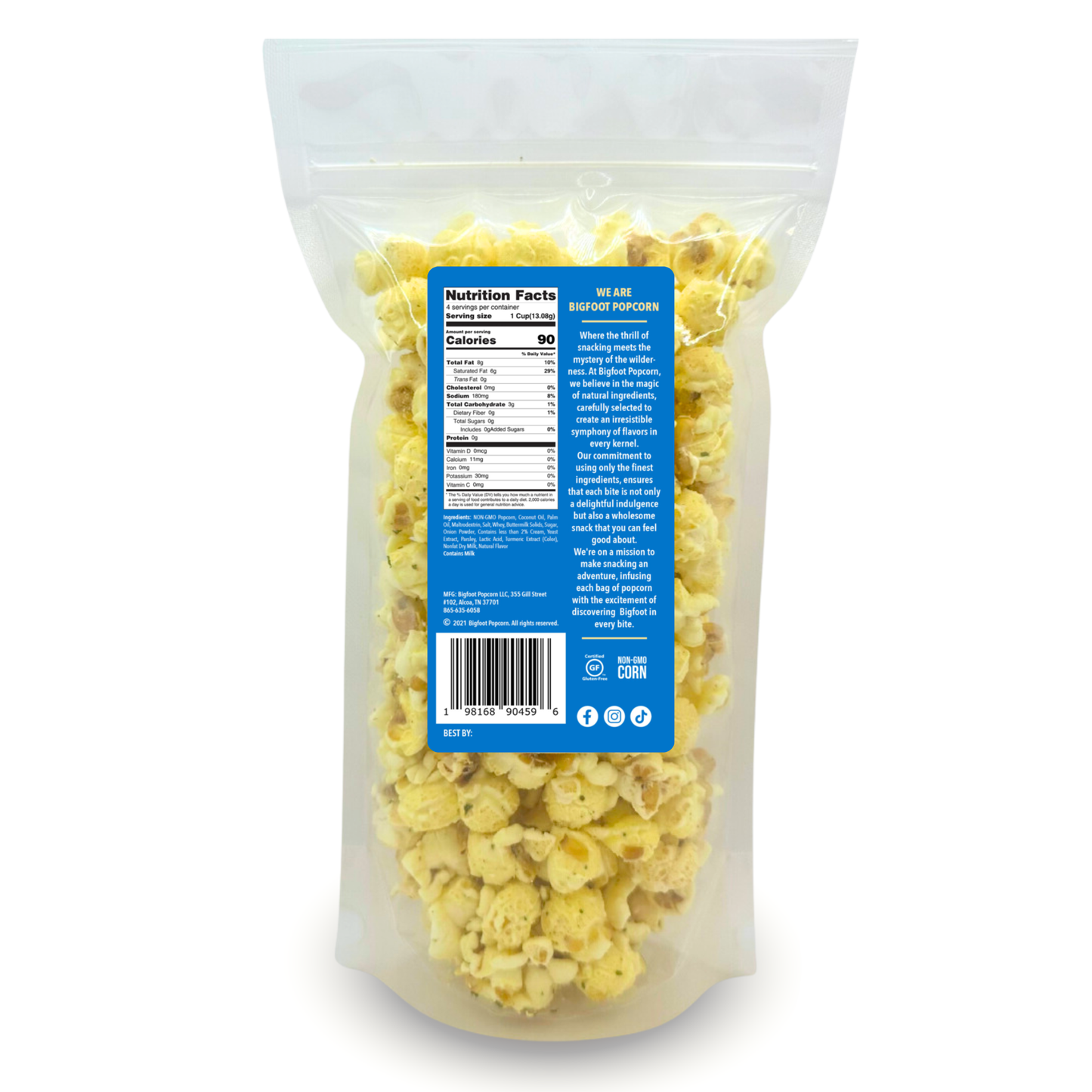 Ranch Gourmet Popcorn