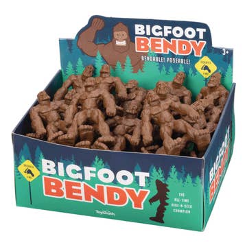 Bigfoot Bendy Toy