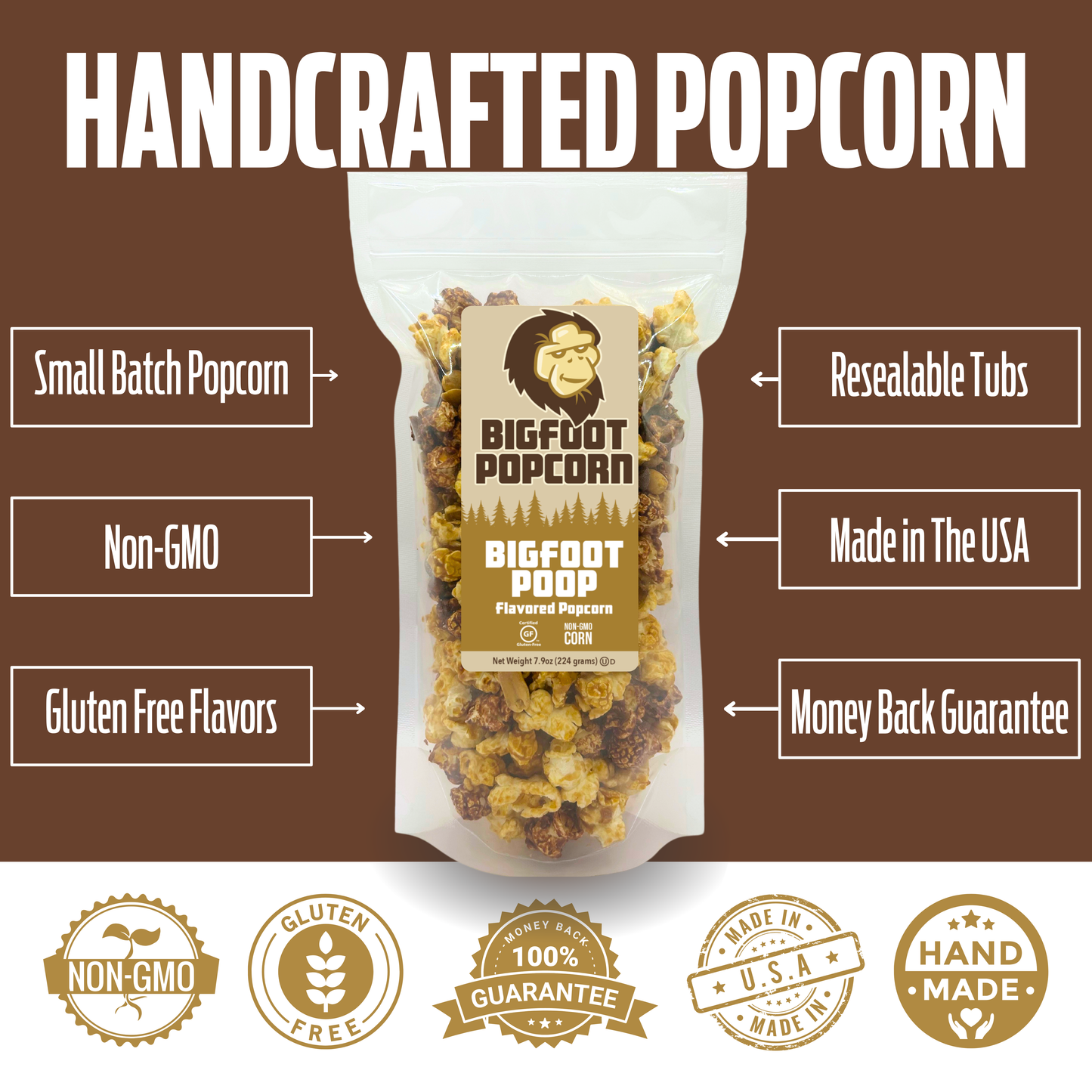 Garlic Parmesan Gourmet Popcorn